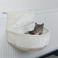 TRIXIE RADIATORHANGMAT RELAX PLUCHE WIT 45X13X33 CM - thumbnail