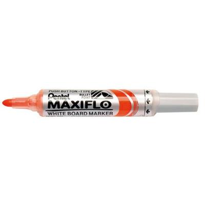 Whiteboardmarker pentel mwl5m 3mm oranje