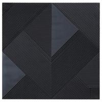 PTMD wandpaneel belinda zwart 120 x 120 cm | 2 stuks - thumbnail