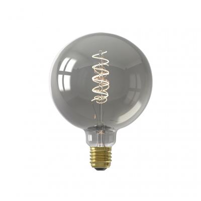 Lichtbron Globelamp Flex 12,5 cm Titanium E27