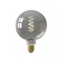 Lichtbron Globelamp Flex 12,5 cm Titanium E27 - thumbnail