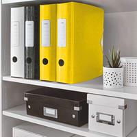 Ordner leitz wow active 180° 80mm pp a4 geel | 5 stuks - thumbnail