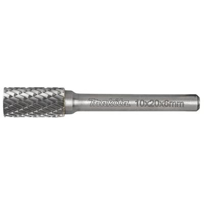Makita B-52722 Freesstift Hardmetaal Cilinder Afmeting, Ø 10 mm Werklengte 20 mm Schachtdiameter 6 mm 1 stuks Makita B-52722 Freesstift Hardmetaal Cilinder Afmeting, Ø 10 mm Werklengte 20 mm Schachtdiameter 6 mm 1 stuks