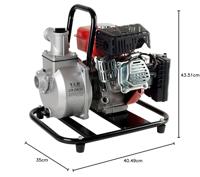 T.I.P. - Technische Industrie Produkte LTP 250/25 Benzine tuinpomp 15.000 l/h 25 m - thumbnail