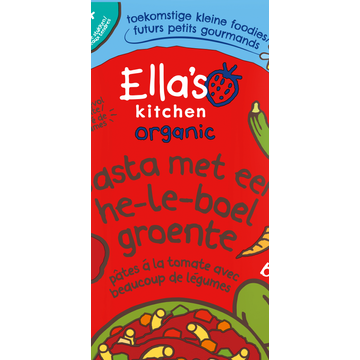 Ella&apos;s Kitchen Pasta met een heleboel groente 8+ biologisch 190 g bij Jumbo