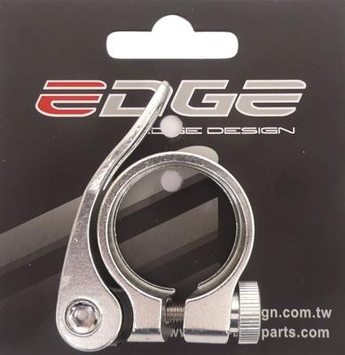 Edge Zadelpenklem ø31.8 aluminium met snelspanner - Edge Zadelpenklem ø31.8 aluminium met snelspanner -