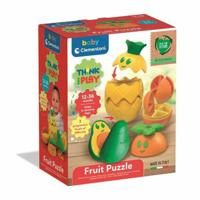 Clementoni baby stapel fruit, 12dlg. - thumbnail