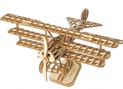Robotime ROKR 3D houten vliegtuig