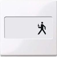 Merten 432325 Wisselschakelaar Afdekking System M Wit 1 stuk(s) - thumbnail