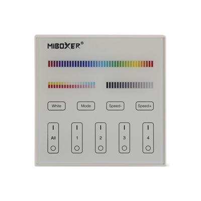 Milight RGBWW LED-strip Wandtouch bediening 4 zone