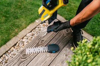 Gloria Haus und Garten compact Grasschaar Accu Zonder accu, Zonder lader 18 V