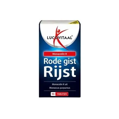 Lucovitaal Rode Gist Rijst Monacolin K 90Tabletten