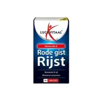 Lucovitaal Rode Gist Rijst Monacolin K 90Tabletten - thumbnail