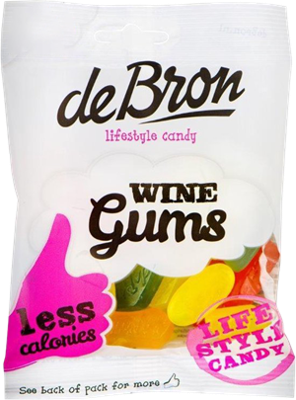 De Bron Wine Gums Suikervrij
