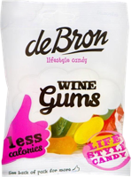 De Bron Wine Gums Suikervrij - thumbnail