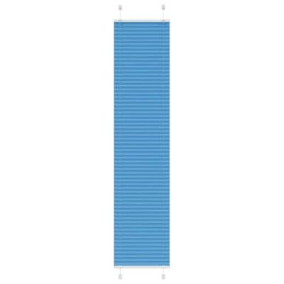 VidaXL Plissé rolgordijn 45x200 cm stofbreedte 44,4 cm polyester blauw VidaXL Plissé rolgordijn 45x200 cm stofbreedte 44,4 cm polyester blauw