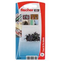 Fischer Fast & Fix K NV Wandhaak Zwart Inhoud: 1 set(s) - thumbnail