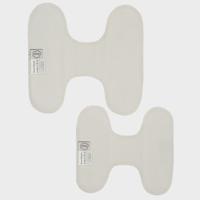 Inlegkruisjes wasbaar zonder sluiting naturel 3 Stuks - thumbnail