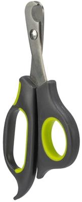 TRIXIE NAGELSCHAAR KUNSTSTOF / RVS GRIJS / GROEN 13 CM 3 ST