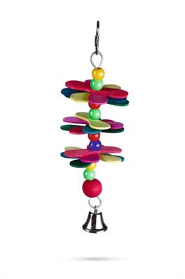 Houten vogelspeeltje Tringle 25 cm