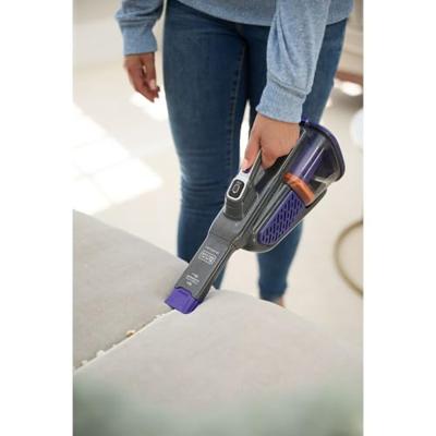 Black & Decker BHHV520BF handstofzuiger Zwart, Blauw, Zilver Zakloos