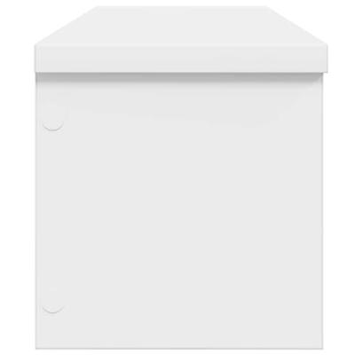 VidaXL Keukenrekken stapelbaar 2 st 60x15x16 cm wit