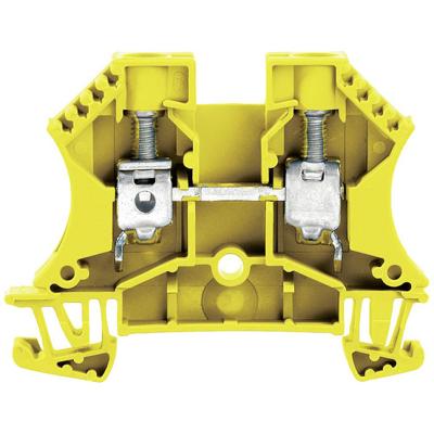 Weidmüller 1833350000 Doorgangsserieklem 9.9 mm Schroeven Geel 50 stuk(s)
