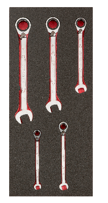 Bahco Foaminlay Fit&Go 1/3 met sleutels - 5-delig - retailverpakking - FF1E3010EH Bahco Foaminlay Fit&Go 1/3 met sleutels - 5-delig - retailverpakking - FF1E3010EH