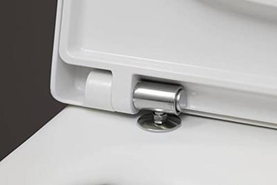 Duravit ME by Starck WC-zitting 43.8x37.4x5.1cm compact met softclose met quickrelease Kunststof wit Glanzend 0020190000