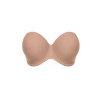Elomi +size voorgevormde strapless beugelbh Smooth beige - thumbnail