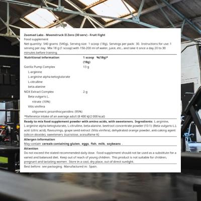 Zoomad Moonstruck Zero II Fruit Fight (540 g)