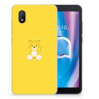 Alcatel 1B (2020) Telefoonhoesje met Naam Baby Leopard - thumbnail
