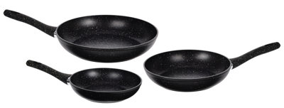 Koekenpannenset Graniet-look Koekenpannenset Graniet-look