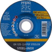 PFERD TOOLS PSF STEELOX 69198292 Doorslijpschijf gebogen 125 mm 10 stuk(s) RVS, Staal - thumbnail