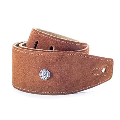 Dunlop BMF-S03 Suede Strap Oak gitaarband