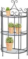 Plantenstandaard Etagere halfrond rek - 3 traps - thumbnail