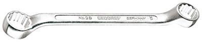 Gedore 6051230 2 B 8X9 Dubbele ringsleutel Sleutelbreedte (metrisch) 8 - 9 mm