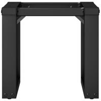 Salontafelpoten O-frame 40x40x33 cm gietijzer - thumbnail