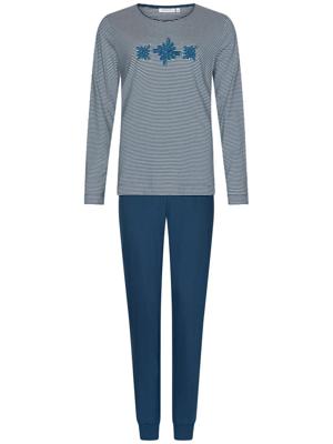 Duurzame katoenen pyjama ijskristal