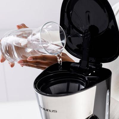 Drip Koffiemachine Taurus Verona inox 12 tazas 1000 W Zwart - thumbnail