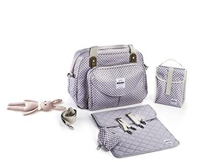 Luiertas Genève II van BEABA grijs