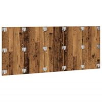 Hoofdeinde 200x1,5x80 cm bewerkt hout oud houtkleurig - thumbnail