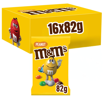 M&M's pinda treat bag (16x82gr)