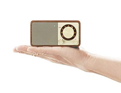 Sangean WR-7 Genuine Mini Radio VHF (FM) Bluetooth Oplaadbaar Walnoot