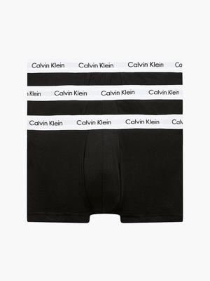 Calvin Klein 3-Pack Low Rise Trunks - lage Boxershorts heren - Mannen hipsters - thumbnail