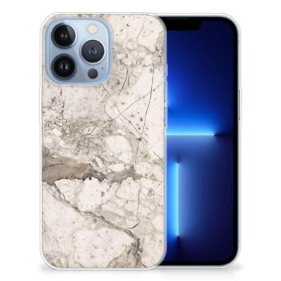 Apple iPhone 13 Pro | TPU | Siliconen hoesje | Marmer Beige