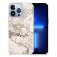 Apple iPhone 13 Pro | TPU | Siliconen hoesje | Marmer Beige - thumbnail