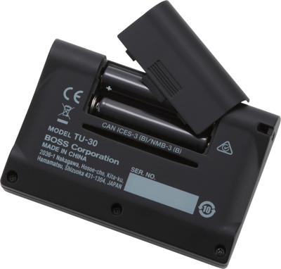 Boss TU-30 stemapparaat met metronoom