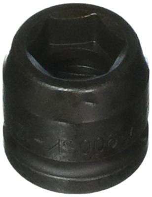 HAZET Krachtdopsleutel 900SK-17 · 1/2 inch (12,5 mm) vierkant hol · Buiten-zeskant-tractieprofiel · SW 17 mm