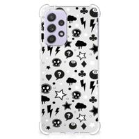 Extreme Case Samsung Galaxy A33 Silver Punk - thumbnail